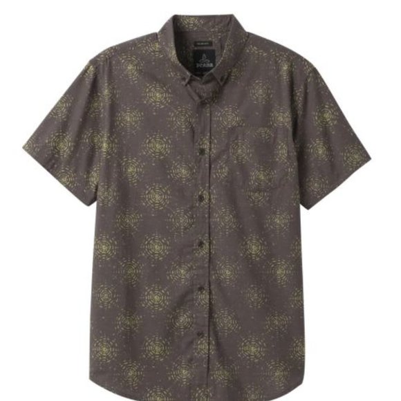 Prana Other - prAna Mens Hillsdale Shirt Granite NWT